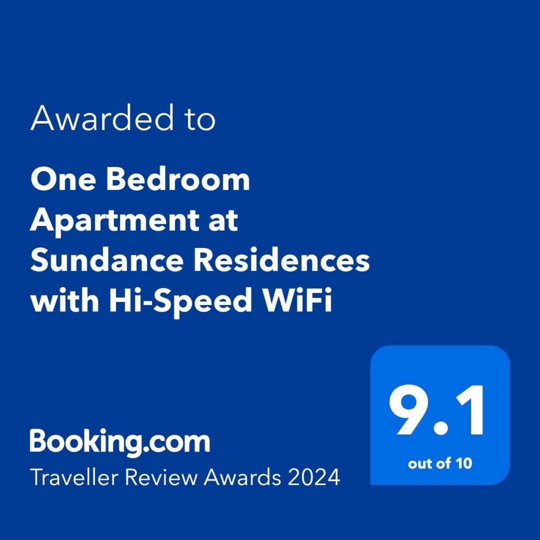 One Bedroom Apartment At Sundance Residences With Hi-Speed Wifi Cebu Exterior foto